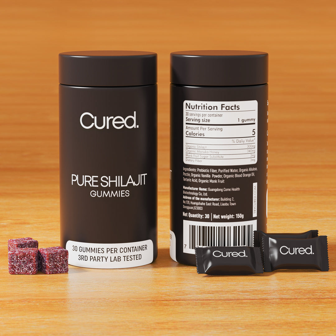 CURED® Pure Shilajit Gummies