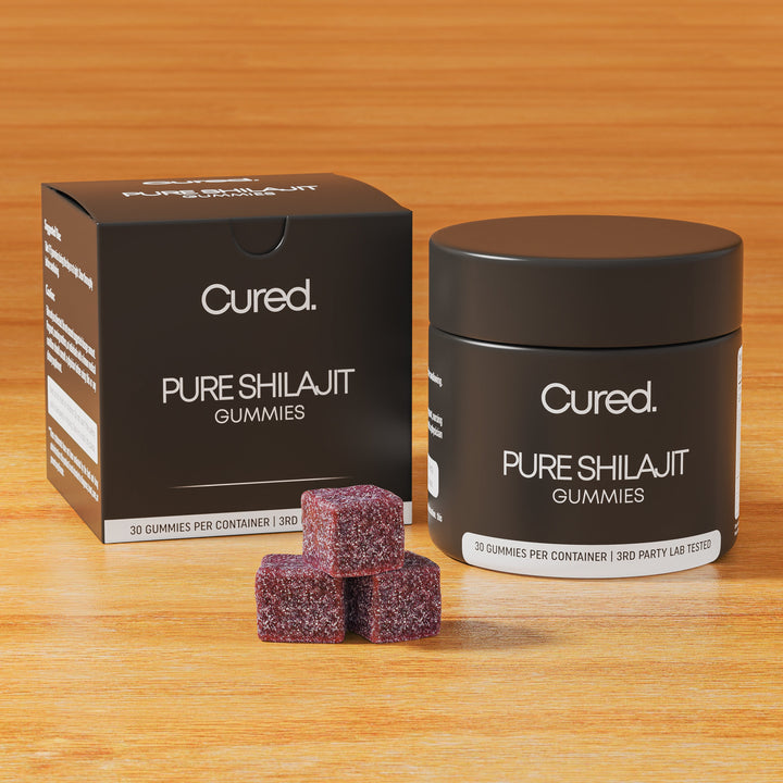 CURED® Pure Shilajit Gummies (Hai Rai Copy)