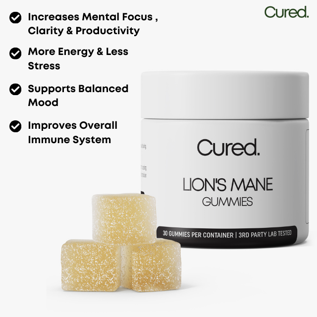 CURED® Lion's Mane Gummies