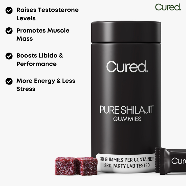 CURED® Pure Shilajit Gummies