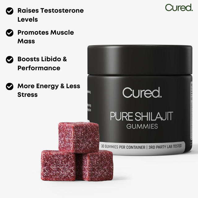 4TH OF JULY SALE - CURED® Shilajit Gummies